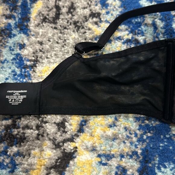 Curvy Couture Tulip Smooth Tshirt Bra in Designer Leopard 42D - Picture 6 of 7